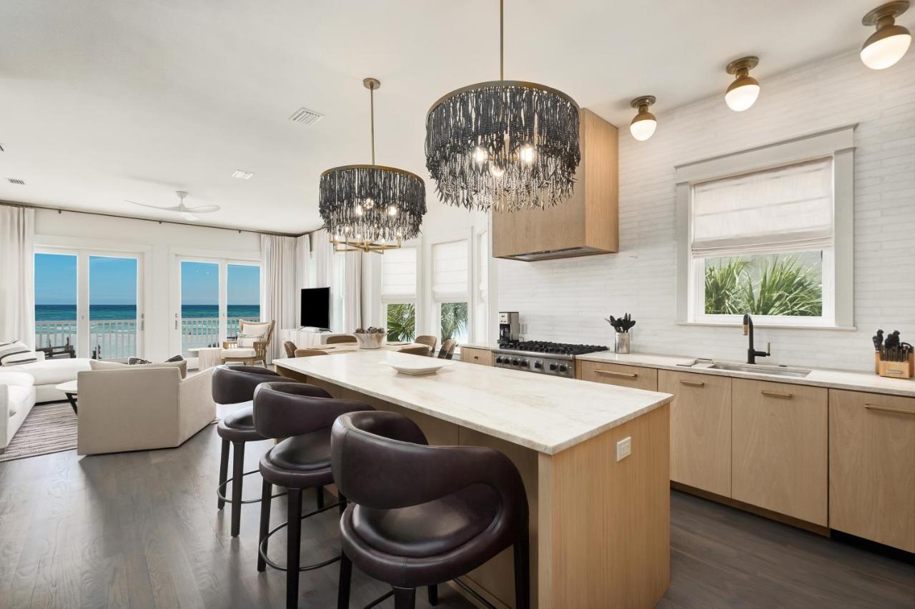 Shellstone Cottage - Beach Front Seacrest Home With Private Pool And 5 Bedrooms Home Inlet Beach Exteriör bild