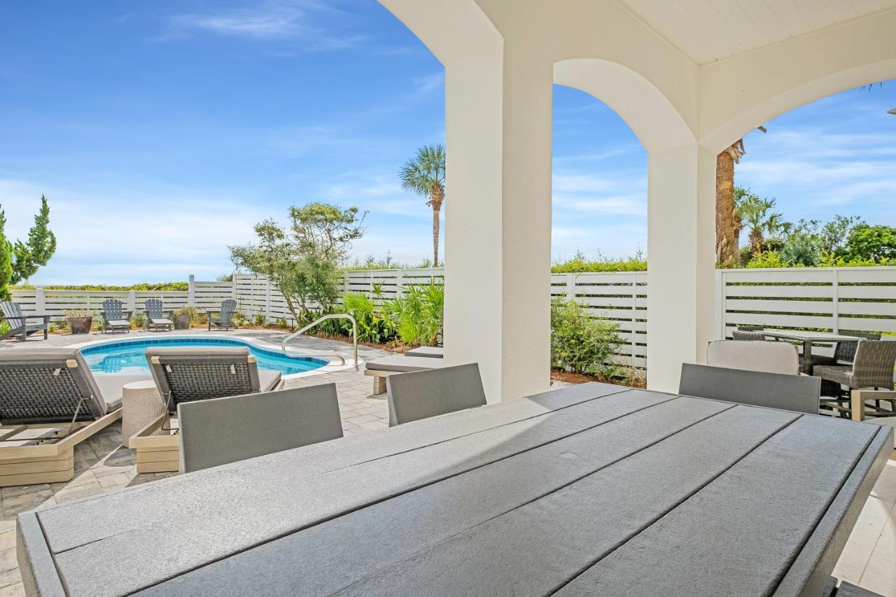 Shellstone Cottage - Beach Front Seacrest Home With Private Pool And 5 Bedrooms Home Inlet Beach Exteriör bild