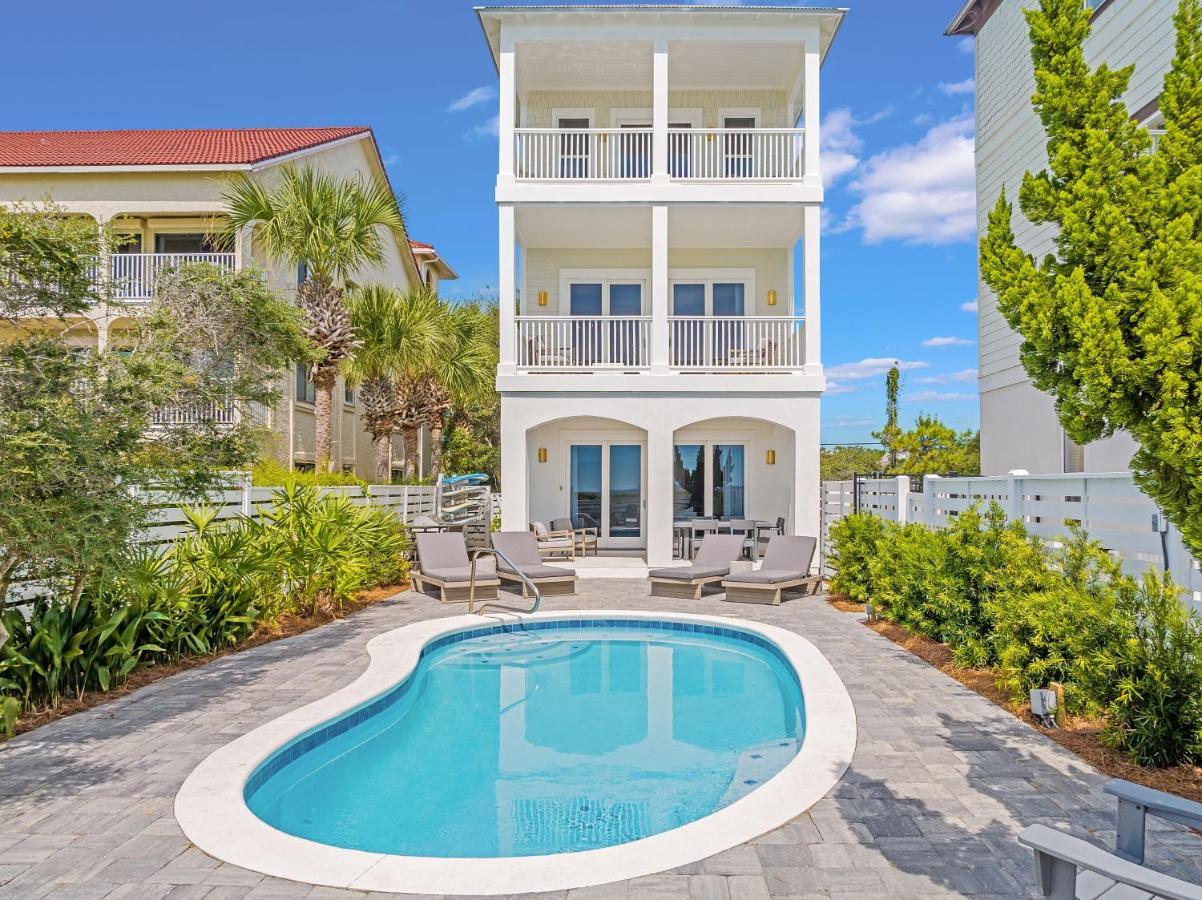 Shellstone Cottage - Beach Front Seacrest Home With Private Pool And 5 Bedrooms Home Inlet Beach Exteriör bild