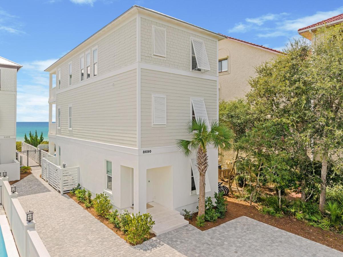 Shellstone Cottage - Beach Front Seacrest Home With Private Pool And 5 Bedrooms Home Inlet Beach Exteriör bild